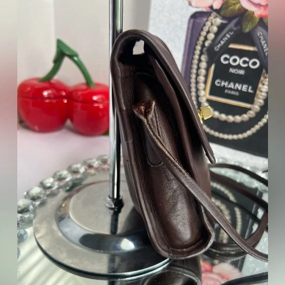 Coach Vintage Scooter Brown leather crossbody bag - Picture 3 of 6